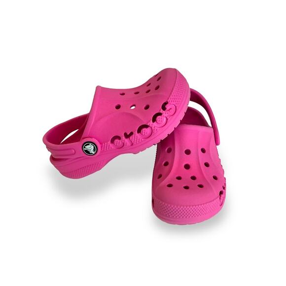 Crocs Pink Toddler Sz C10 - Picture 1 of 6